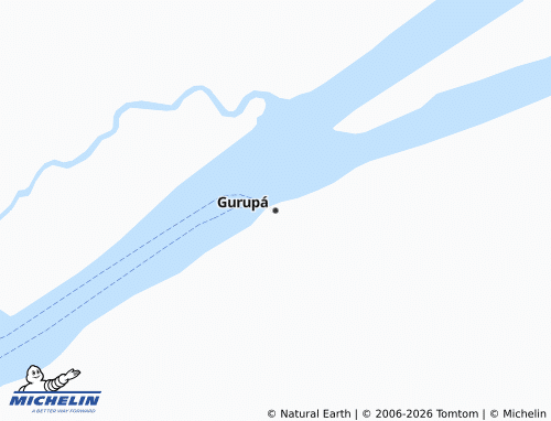 Kaart MICHELIN Gurupá - ViaMichelin