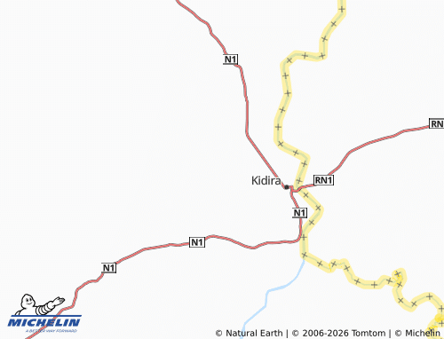 MICHELIN Girobe map - ViaMichelin