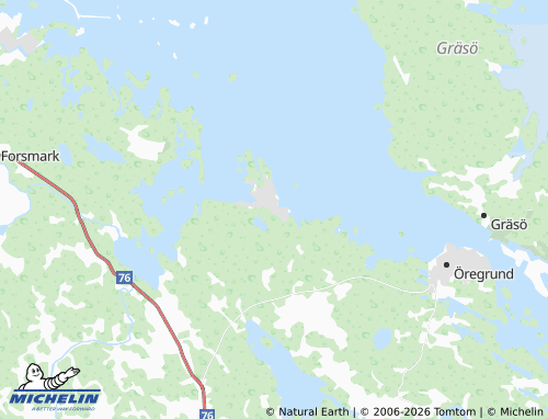 MICHELIN Stenskär map - ViaMichelin