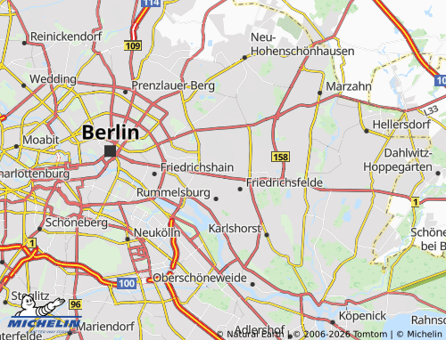 MICHELIN Lichtenberg map - ViaMichelin