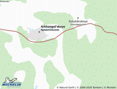 MICHELIN-Landkarte Beysovo - ViaMichelin