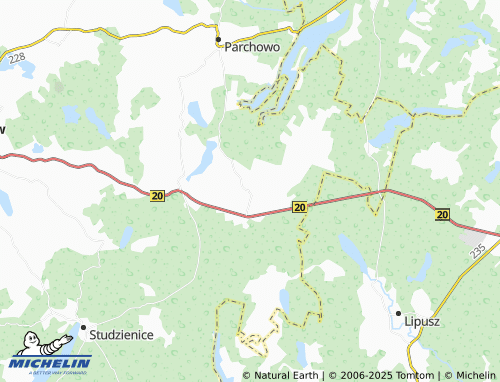 Mapa MICHELIN Nakla - ViaMichelin
