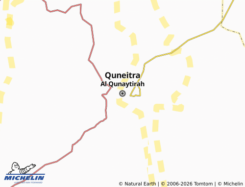 MICHELIN-Landkarte Quneitra - ViaMichelin