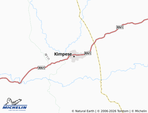 Mapa MICHELIN Kimpese - ViaMichelin