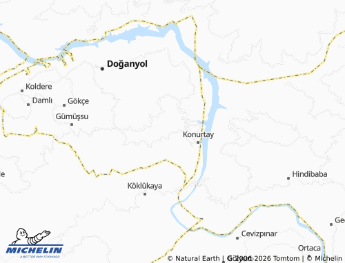 MICHELIN Ulutaş map - ViaMichelin