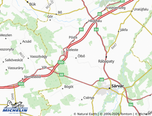 Mapa MICHELIN Ölbő - ViaMichelin