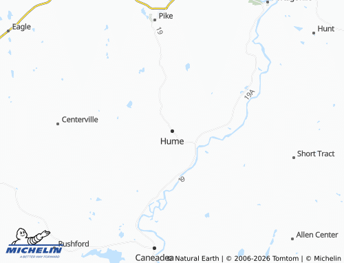 Mapa MICHELIN Hume - ViaMichelin