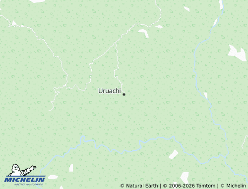 MICHELIN Uruachi map - ViaMichelin