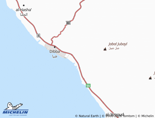 Kaart MICHELIN Ghirnatah - ViaMichelin