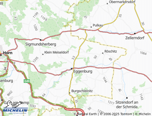 MICHELIN-Landkarte Gauderndorf - ViaMichelin