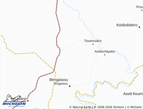 Mappa MICHELIN Déblékro - ViaMichelin