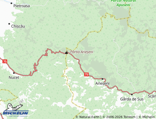 Mapa MICHELIN Bubești - ViaMichelin