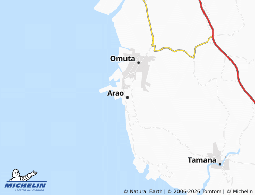 MICHELIN Arao map - ViaMichelin