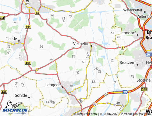 MICHELIN Liedingen map - ViaMichelin