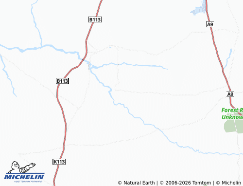 MICHELIN Benye map - ViaMichelin