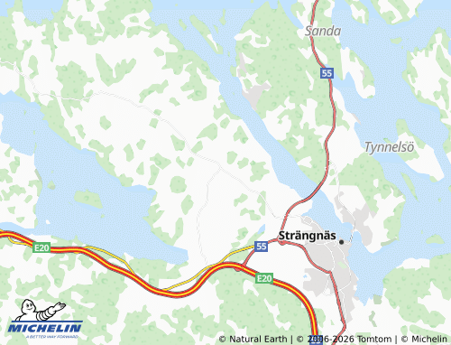 MICHELIN Vansö map - ViaMichelin