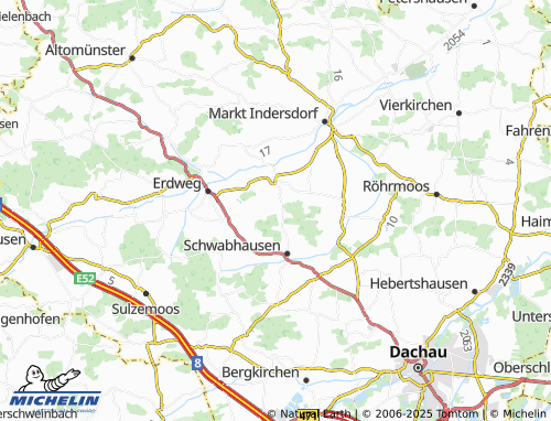 MICHELIN-Landkarte Edenholzhausen - ViaMichelin