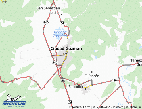 Mappa MICHELIN Cruz Blanca - ViaMichelin