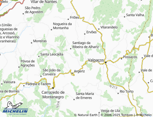Carte MICHELIN Cancelo - ViaMichelin