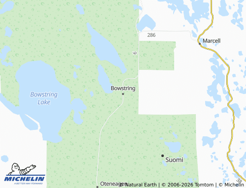 Mapa MICHELIN Bowstring - ViaMichelin