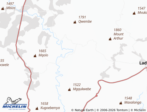 Kaart MICHELIN Luxeni B - ViaMichelin