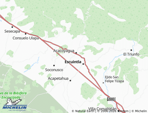 Mappa MICHELIN San Marcos - ViaMichelin