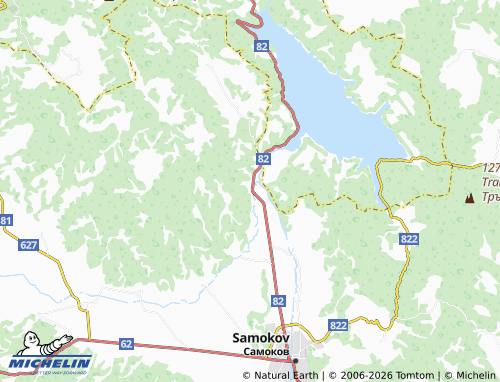 MICHELIN-Landkarte Mechkata - ViaMichelin