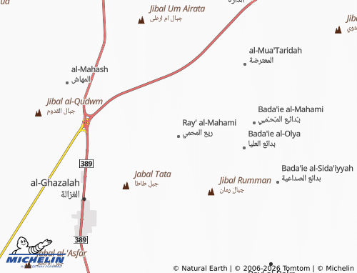 Carte MICHELIN Ray' al-Mahami - ViaMichelin