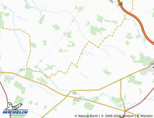 Carte MICHELIN Trekroner - ViaMichelin