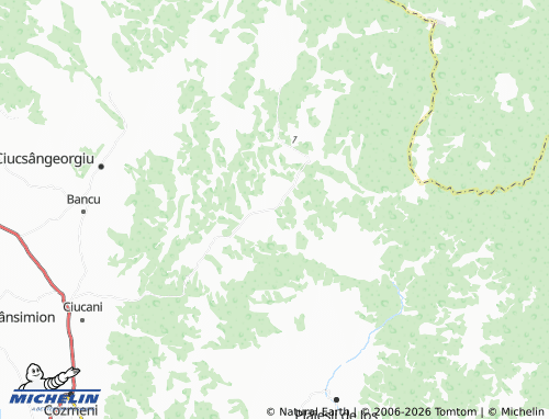 Mappa MICHELIN Ghiurche - ViaMichelin