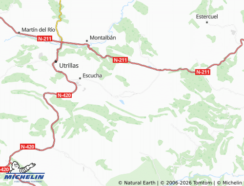 Mappa MICHELIN Palomar de Arroyos - ViaMichelin