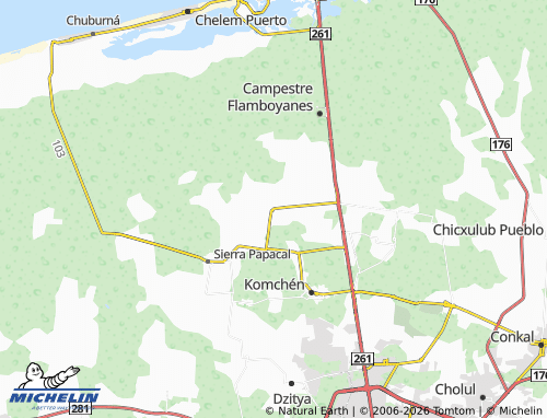 Mappa MICHELIN Dzidzilche - ViaMichelin