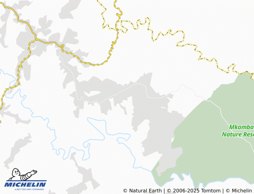 MICHELIN Nkulu map - ViaMichelin