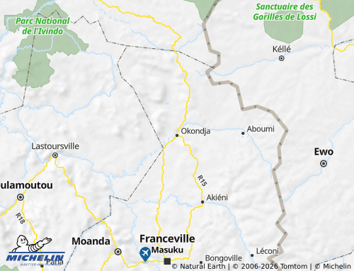MICHELIN Sébé-Brikolo map - ViaMichelin