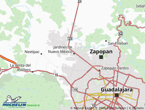 Mappa MICHELIN Héroes Nacionales - ViaMichelin
