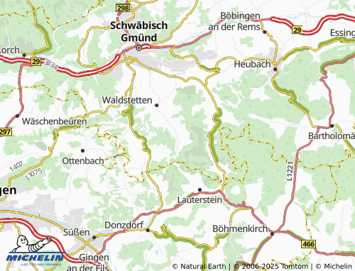 MICHELIN Weilerstoffel map - ViaMichelin