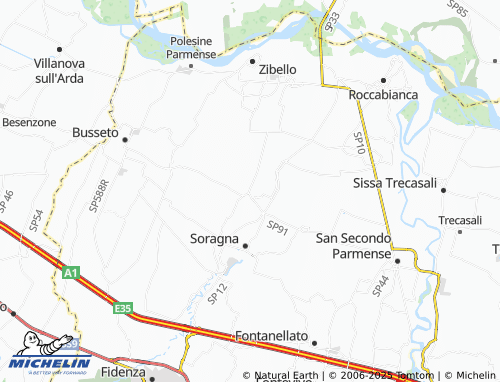 MICHELIN-Landkarte Samboseto - ViaMichelin