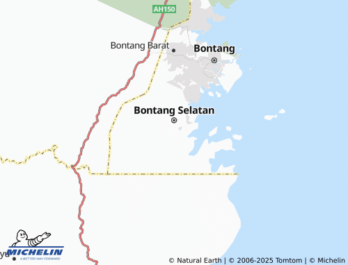 MICHELIN Bontang Lestari map - ViaMichelin