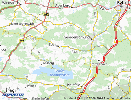 Mappa MICHELIN Großweingarten - ViaMichelin