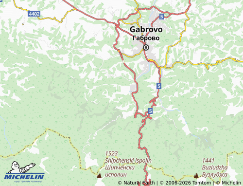Mappa MICHELIN kv. Nedevtsi - ViaMichelin
