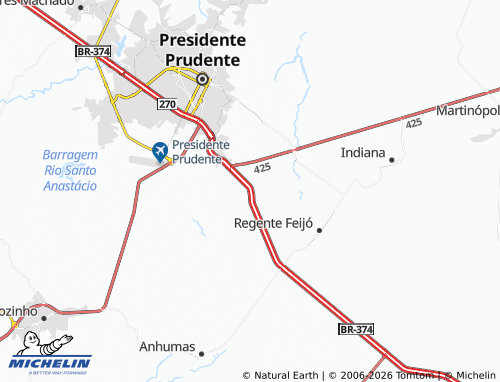 Mapa MICHELIN Espigão - ViaMichelin
