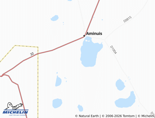 MICHELIN-Landkarte Mokaleng - ViaMichelin