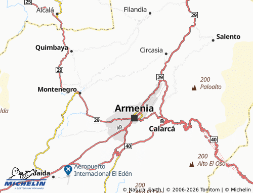 Carte MICHELIN Naranjal Bajo - ViaMichelin