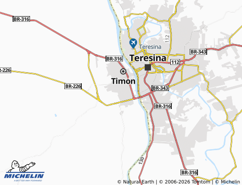 Carte MICHELIN Cidade Nova - ViaMichelin