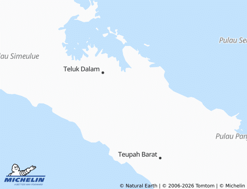 Mappa MICHELIN Tanjung Raya - ViaMichelin