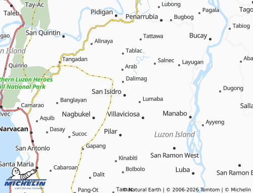 MICHELIN Poblacion map - ViaMichelin