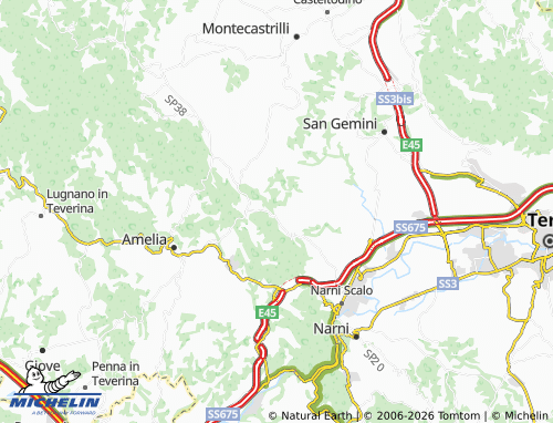 Mapa MICHELIN Capitone - ViaMichelin
