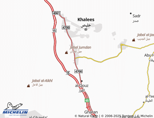 MICHELIN-Landkarte Hay Fazi' - ViaMichelin