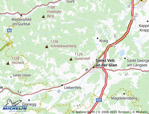 MICHELIN Nußberg map - ViaMichelin