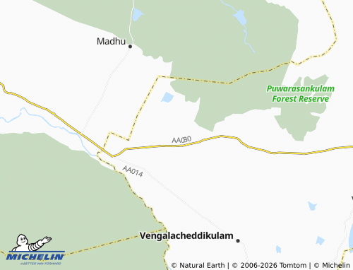 Mapa MICHELIN Kannaddy - ViaMichelin